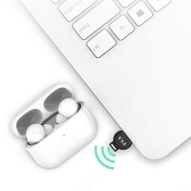 פלסטיק USB Bluetooth Dongle מתאם עבור מחשב PC רמקול אלחוטי עכבר שמע מוסיקה מקלט משדר Aptx התמונה 4