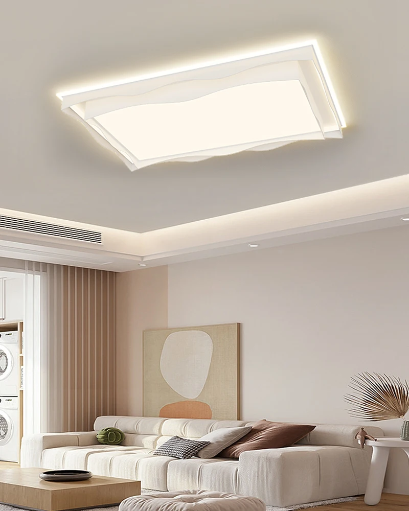 אור תקרת led מטבח מודרני תאורה מנורת תקרה עבור חדר השינה חמוד עיצוב חדר חמים ביתיים אווירה פשוטה מנורות התמונה 1