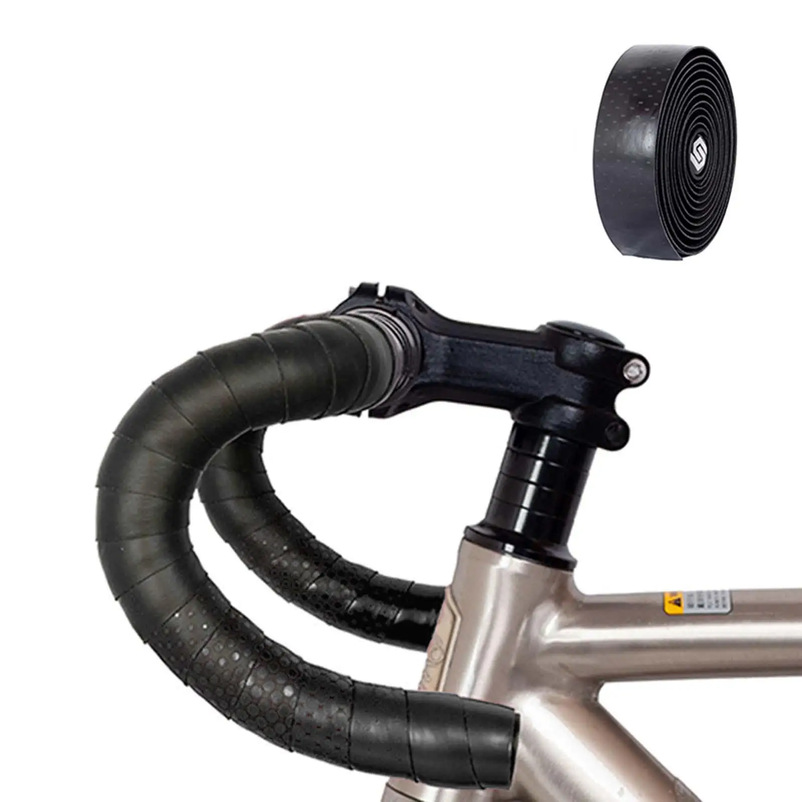 2 הכידון הקלטת Breatheable חורים עם סיום בר הקלטת רכיבה על אופניים אופני כביש אופניים דעיכת עוטפת התמונה 4