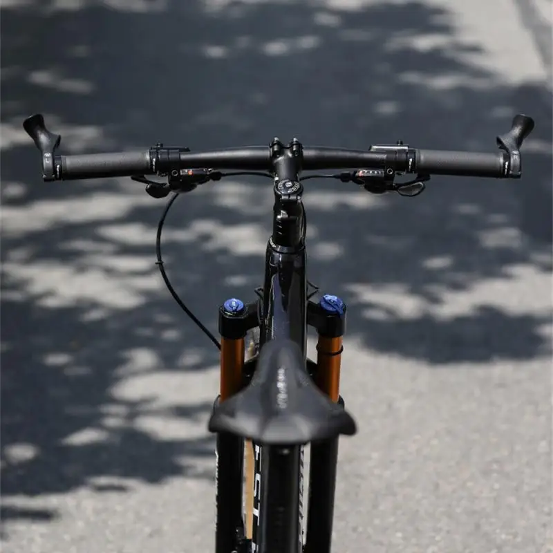1Pair אופניים הכידון אחיזה בר הסוף ארגונומי נגד החלקה מנעול ידית כיסוי סגסוגת אלומיניום אוחז ח 