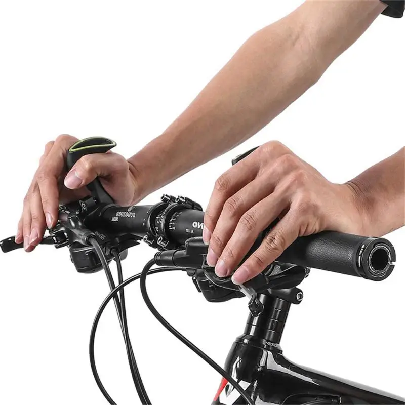 1Pair אופניים הכידון אחיזה בר הסוף ארגונומי נגד החלקה מנעול ידית כיסוי סגסוגת אלומיניום אוחז ח 