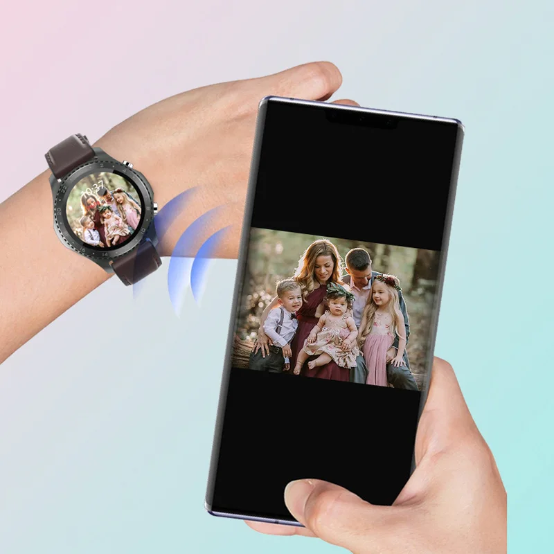 כושר גשש Smartwatch עבור אנדרואיד ו-Ios טלפונים Ip67 שעון חכם Bluetooth שיחה מוסיקה עמיד למים השחור הצמיד את קצב הלב התמונה 5