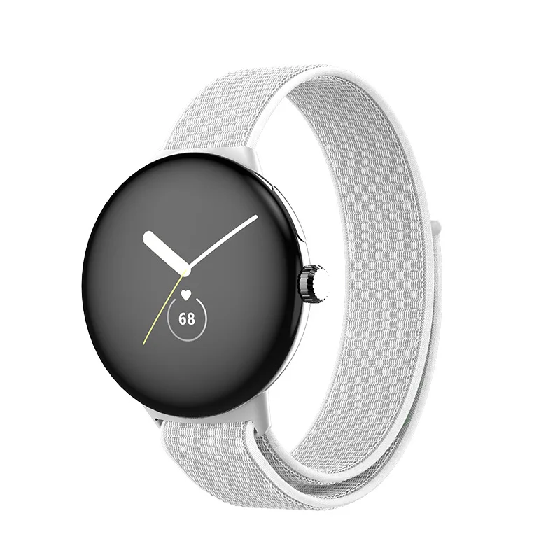 2023 חדש ניילון ארוגים רצועת שעון עבור Google פיקסל לצפות SmartWatch רצועת פיקסל להקת שעון צמיד קוראה אביזרים התמונה 2