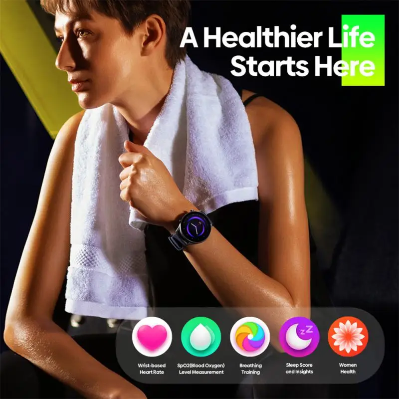 Zeblaze Btalk 2 לייט Bluetooth לדבר 100+ כושר מצב ניטור קצב הלב של נשים Smartwatch דה מתאים לאחסון מלאה התמונה 2