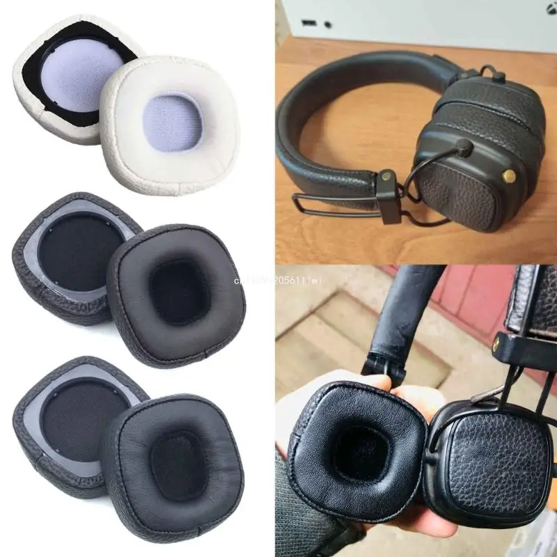1Pair Earpads כריות אוזניים כרית אטמי אוזניים בשביל מרשל 3/רס III, אוזניות, באיכות גבוהה אוזניות אביזרים Dropship התמונה 0