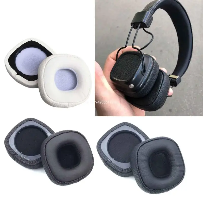 1Pair Earpads כריות אוזניים כרית אטמי אוזניים בשביל מרשל 3/רס III, אוזניות, באיכות גבוהה אוזניות אביזרים Dropship התמונה 2