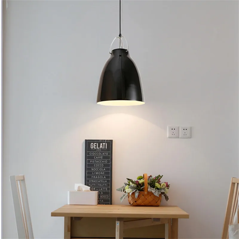 קרווג ' ו תליון מנורה סקנדינבי מינימליסטי E27 העתק עיצוב המנורה על מסעדת שולחן האוכל במטבח בר עיצוב קפה בר אור התמונה 1
