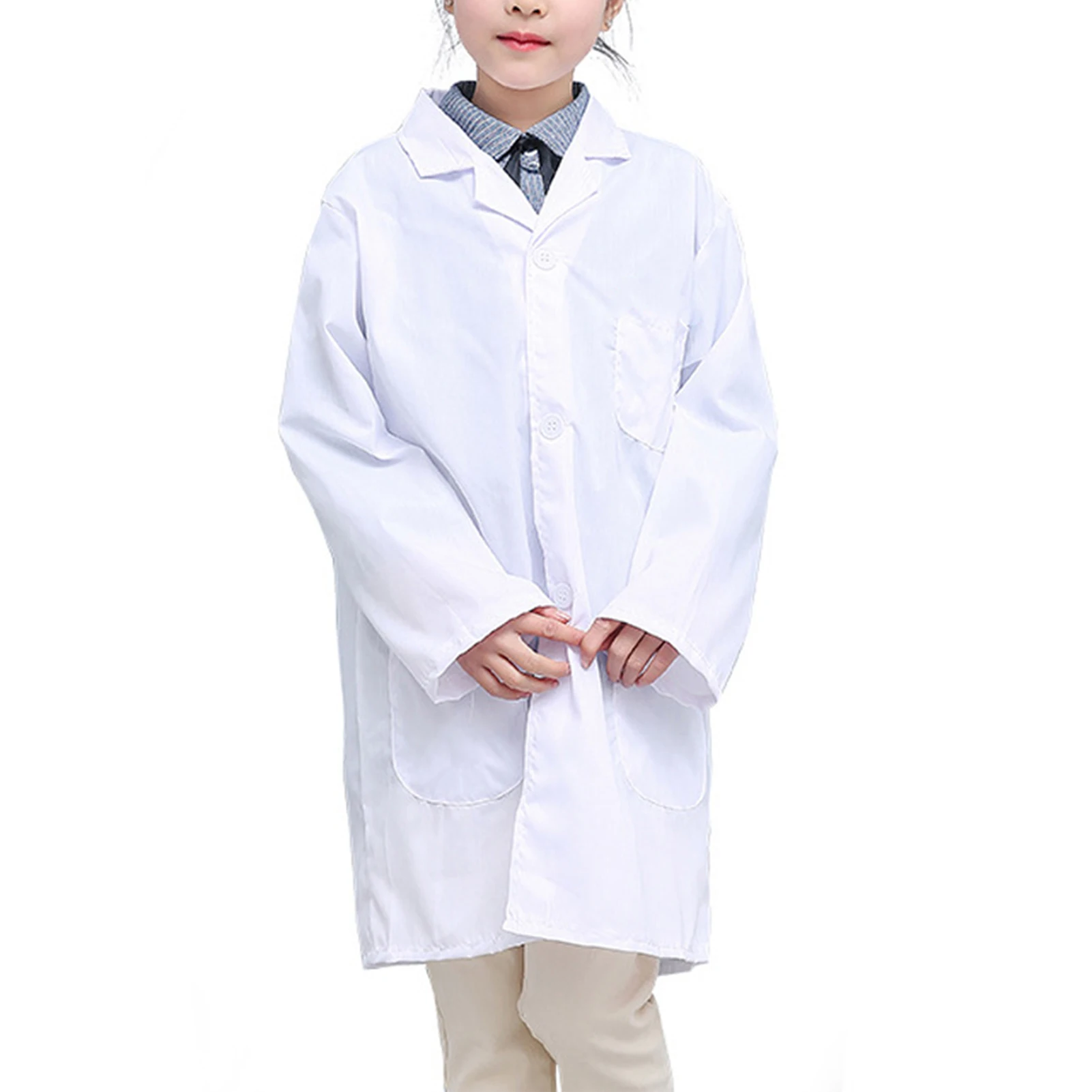 רופא ילדים Cosplay מעיל מעבדה לעזור לילדים ללמוד את הרופא Cosplay המעיל על הבמה ביצועים קוספליי התמונה 3