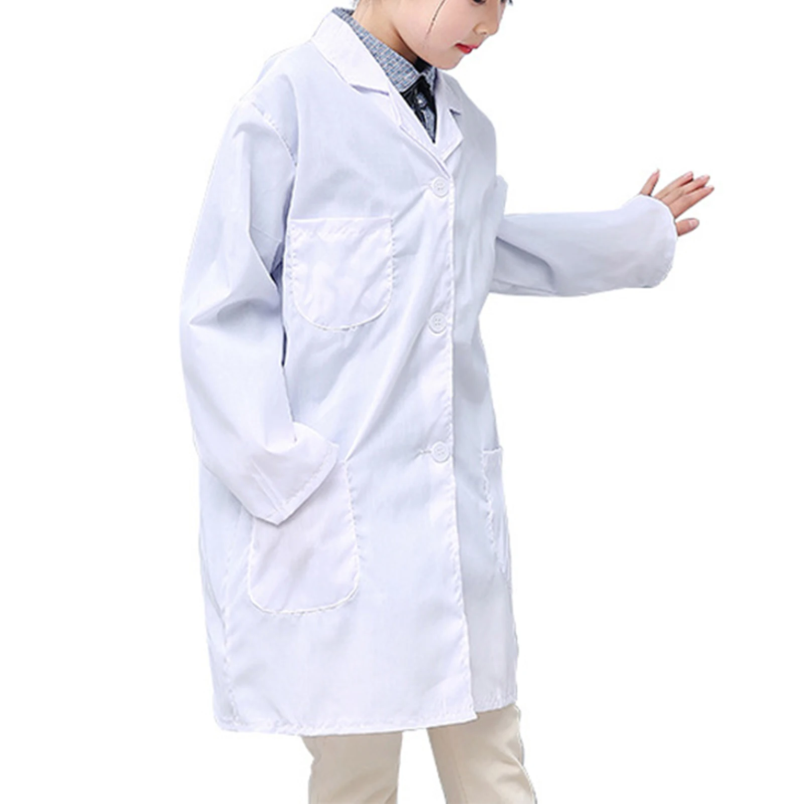 רופא ילדים Cosplay מעיל מעבדה לעזור לילדים ללמוד את הרופא Cosplay המעיל על הבמה ביצועים קוספליי התמונה 5