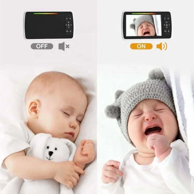 SM935E התינוק עם צג 3.5 אינץ LCD צבעוני מסך וידאו אינטרקום דו-כיווני בייבי מוניטור תמיכה מרחוק המצלמה פן המצלמה זום התמונה 3