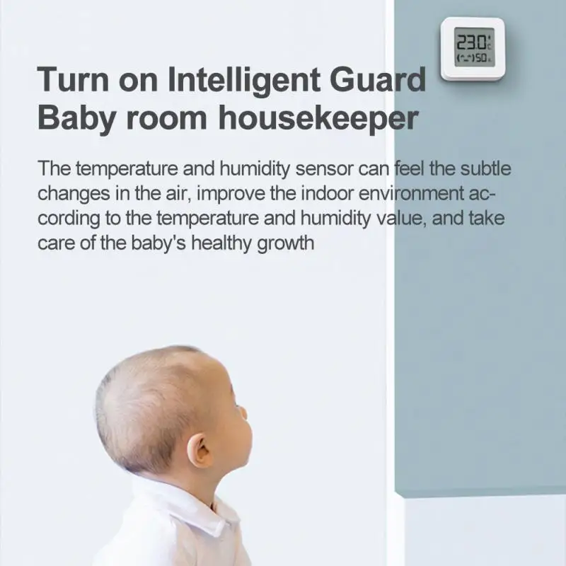 Tuya חכם ZigBee מדחום בבית מקורה טמפרטורה ולחות חיישן עם תצוגת LCD אפליקציה שליטה קולית אלקסה הבית של Google התמונה 1