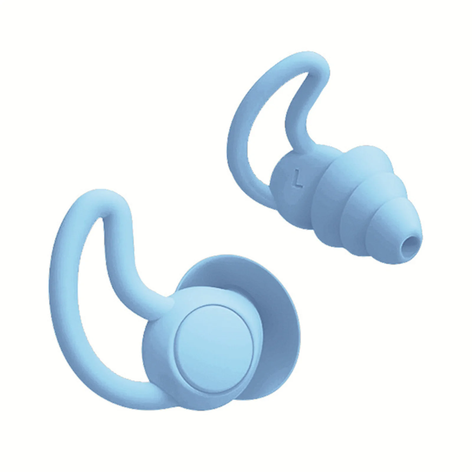 1~5PCS סיליקון אטמי אוזניים נשמע בידוד אטמי אוזניים רכים נגד רעש ישן לשחות אטמי אוזניים לשחייה הכשרה מים התמונה 5